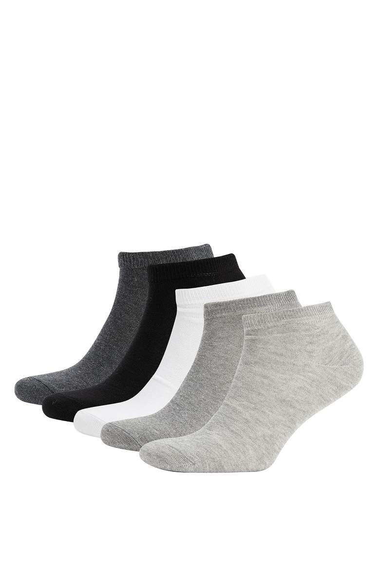 Lot de 5 chaussettes chaussons