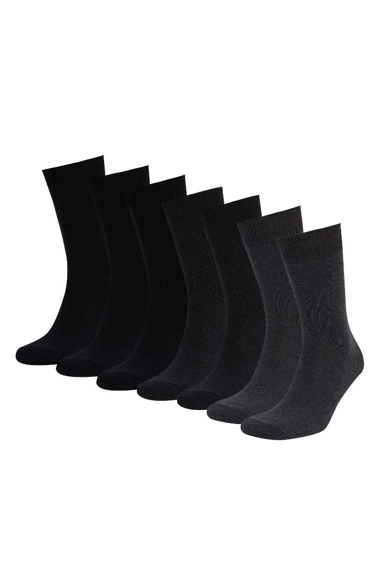 Lot de 7 Paires de Chaussettes longues Homme