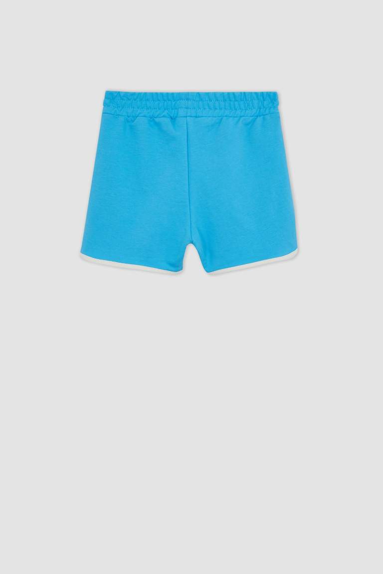 Short En Coton Peigné Pour Fille