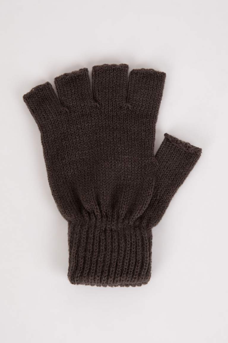 Man Knitwear Gloves