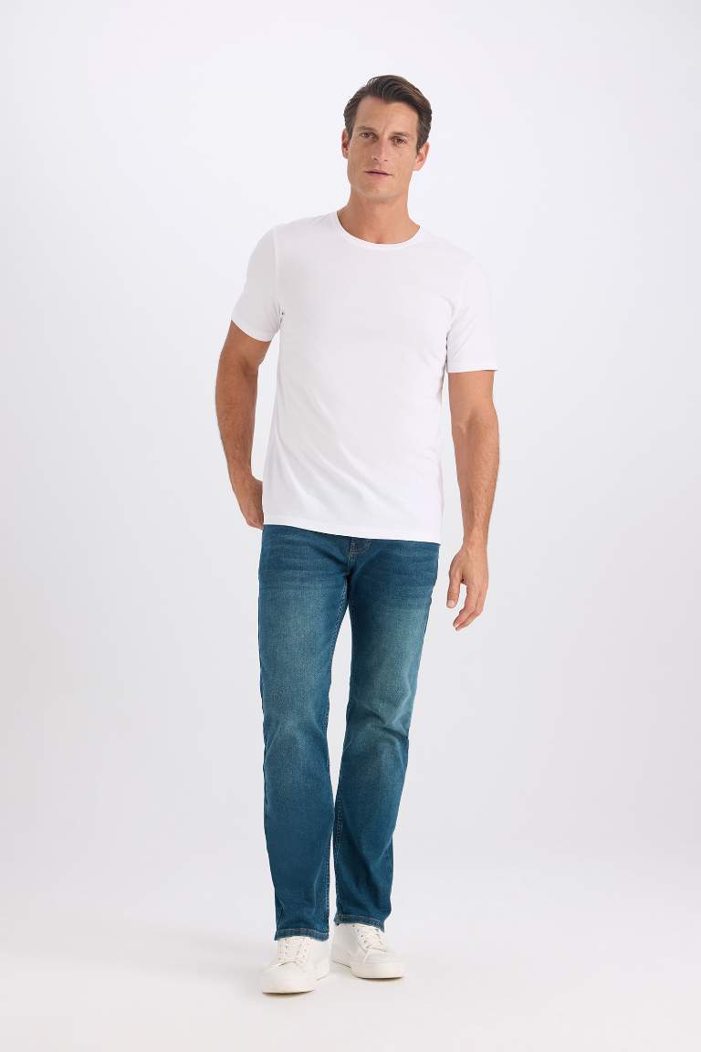 Slim Fit Crew Neck Basic T-Shirt