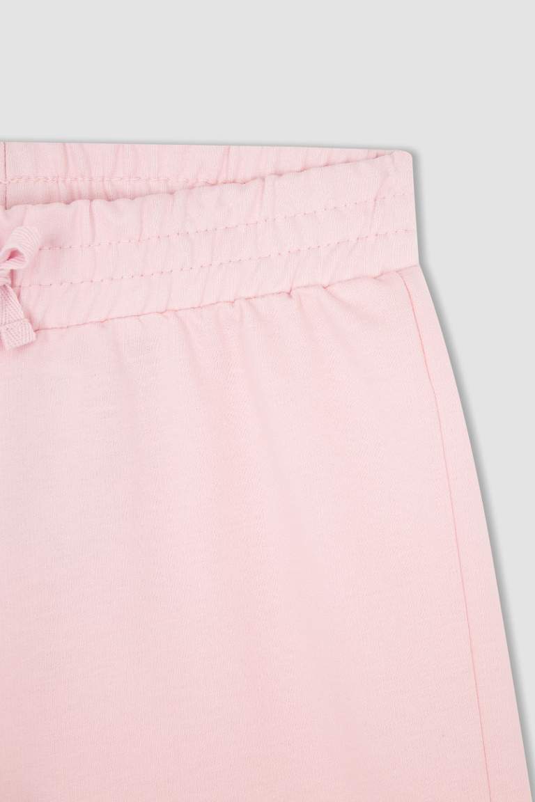 Girl Tie Waist Mini Bermuda Short