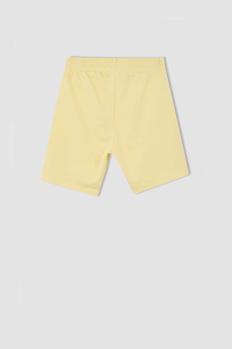 Girl Tie Waist Mini Bermuda Short