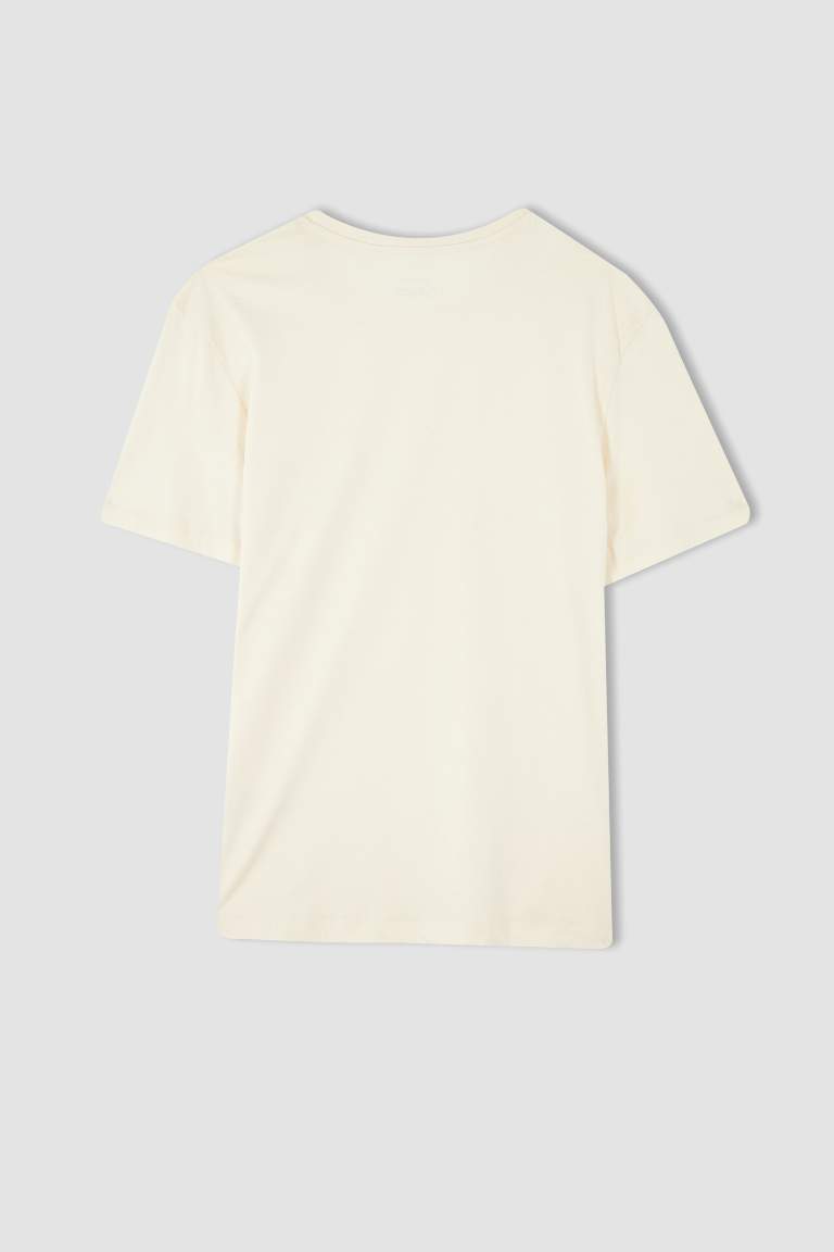 Regular Fit Crew Neck Basic T-Shirt