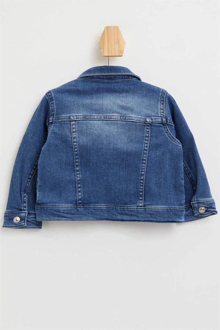 Mavi Kız Bebek Kız Bebek Jean Ceket 1191427 DeFacto Mavi Kız Bebek Kız Bebek Jean Ceket 1191427 DeFacto