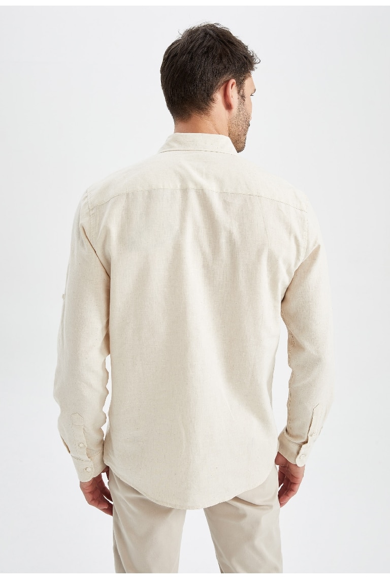 Modern Fit Long Sleeve Shirt