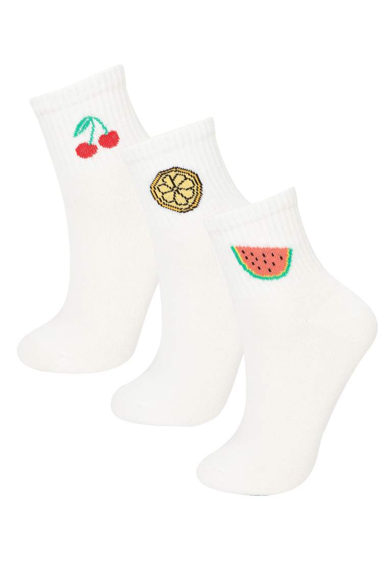 Woman 3 piece Short Socks