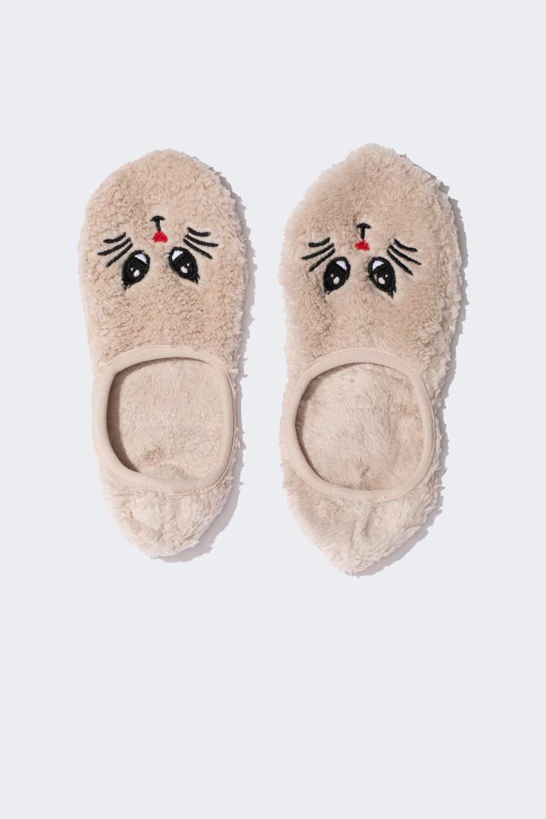 Woman Flat Sole Cotton Home Slippers