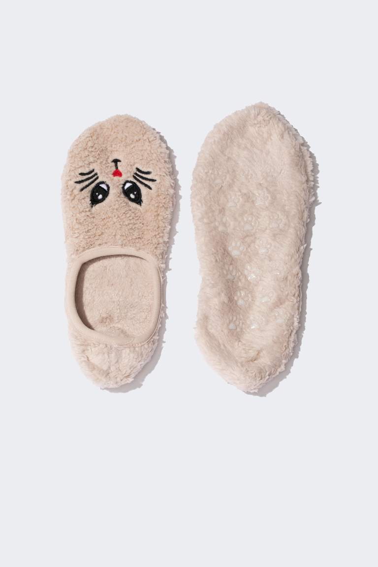 Woman Flat Sole Cotton Home Slippers