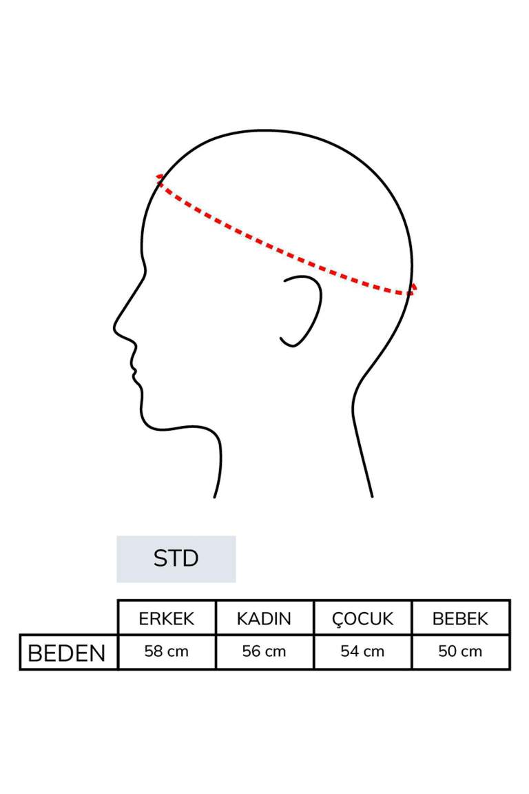 Erkek Pamuklu Cap Şapka