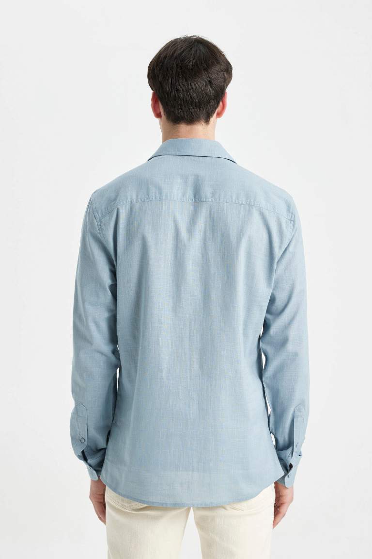 Slim Fit Long Sleeve Shirt