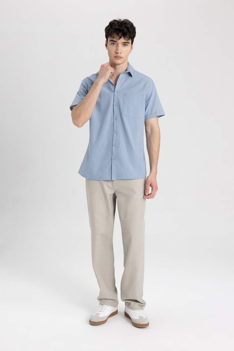 Slim Fit Short Sleeve Shirt