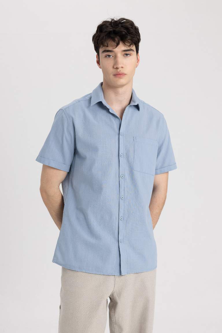 Slim Fit Short Sleeve Shirt