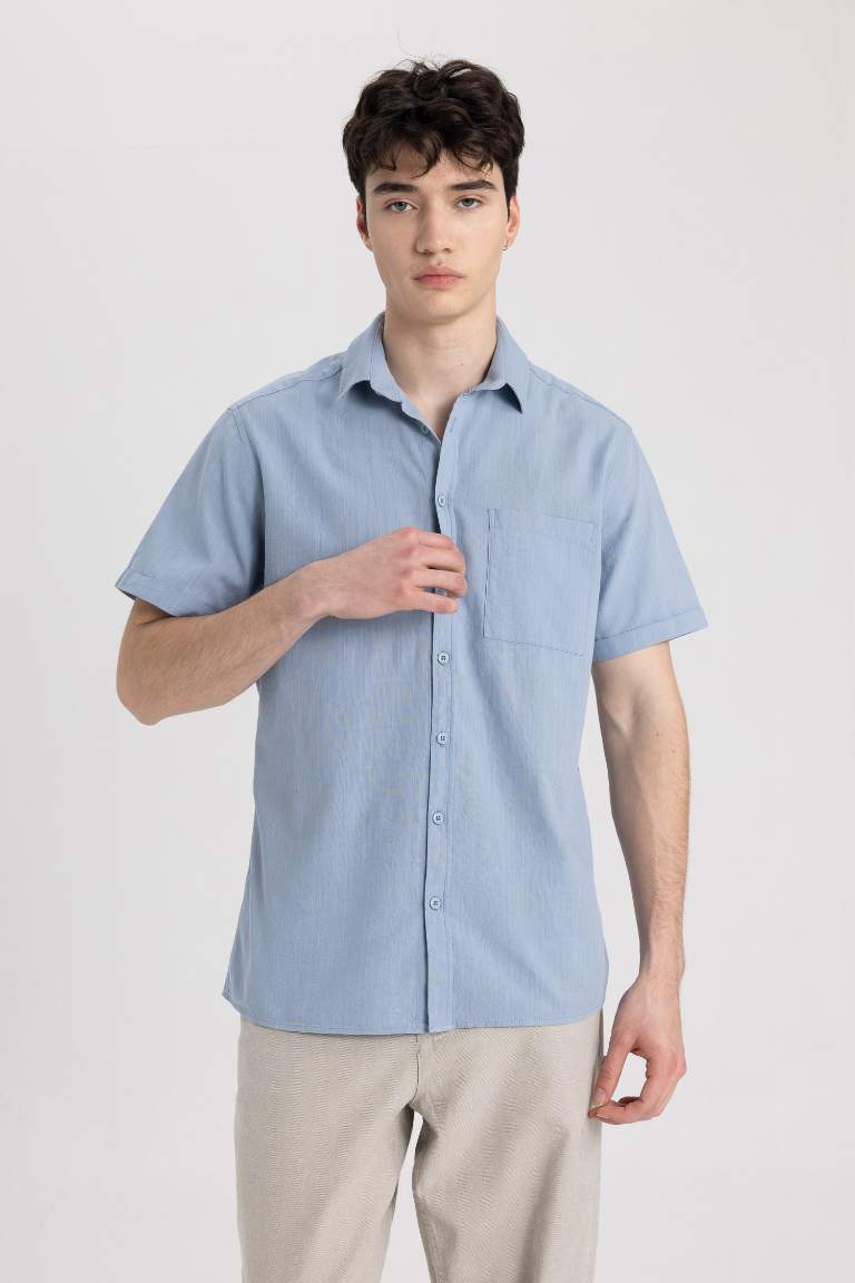 Slim Fit Short Sleeve Shirt