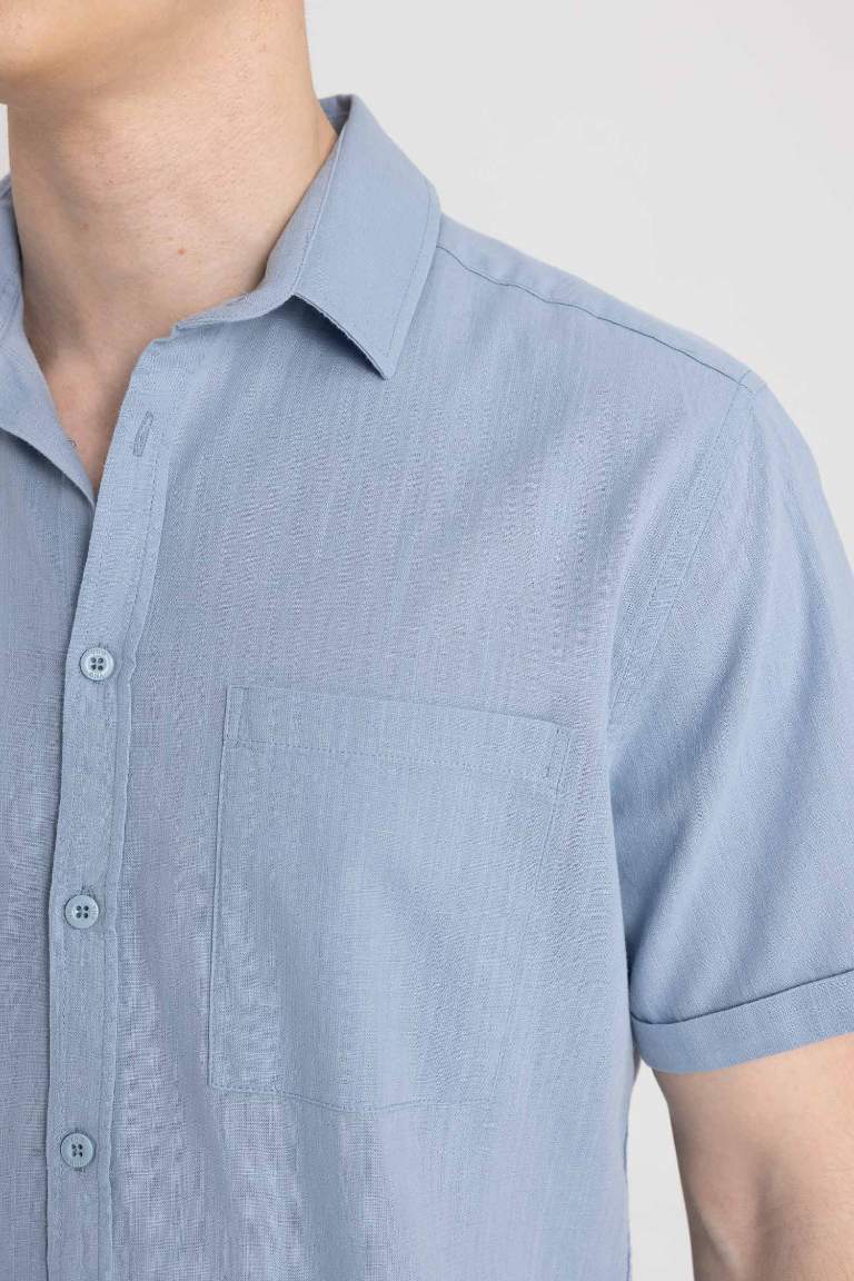 Slim Fit Short Sleeve Shirt