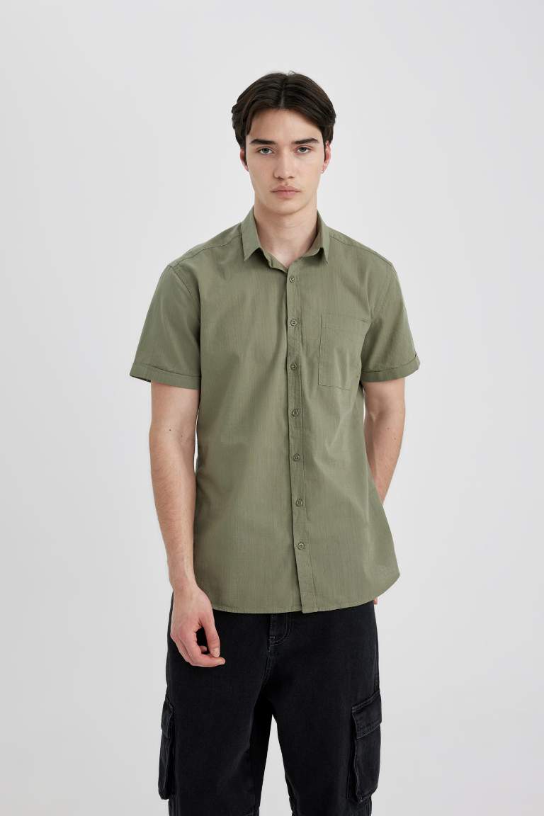 Slim Fit Short Sleeve Shirt