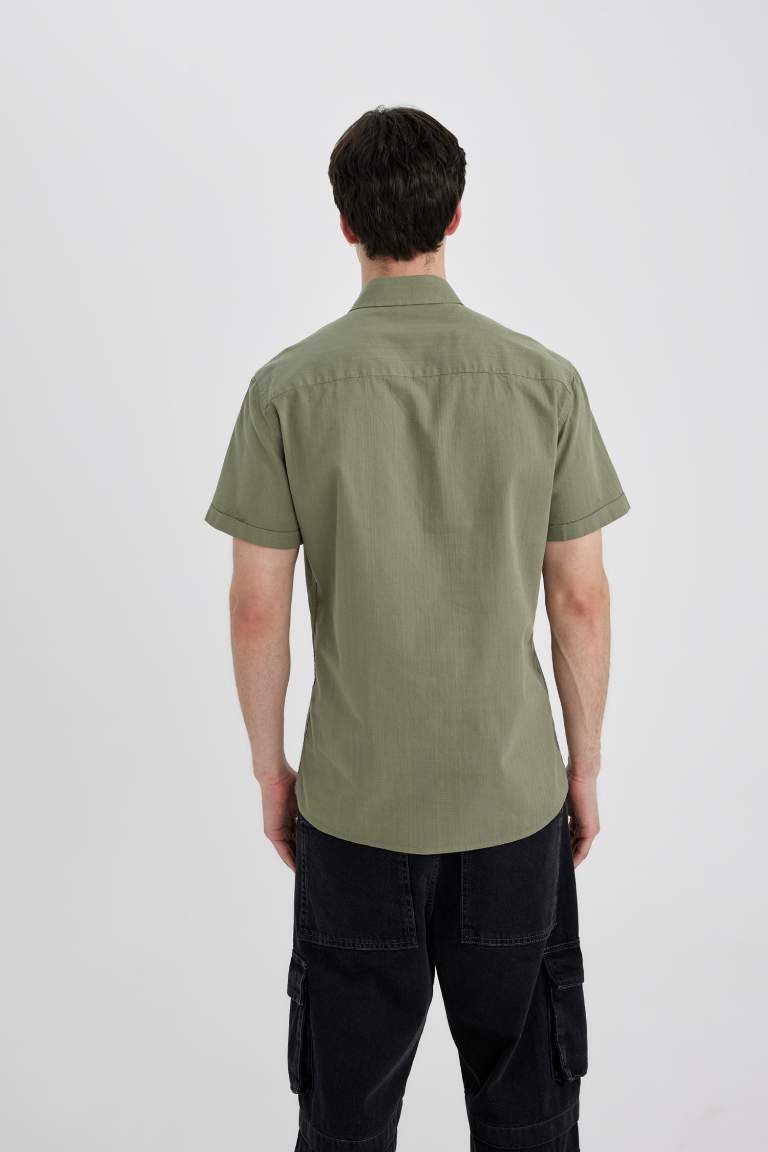 Slim Fit Short Sleeve Shirt