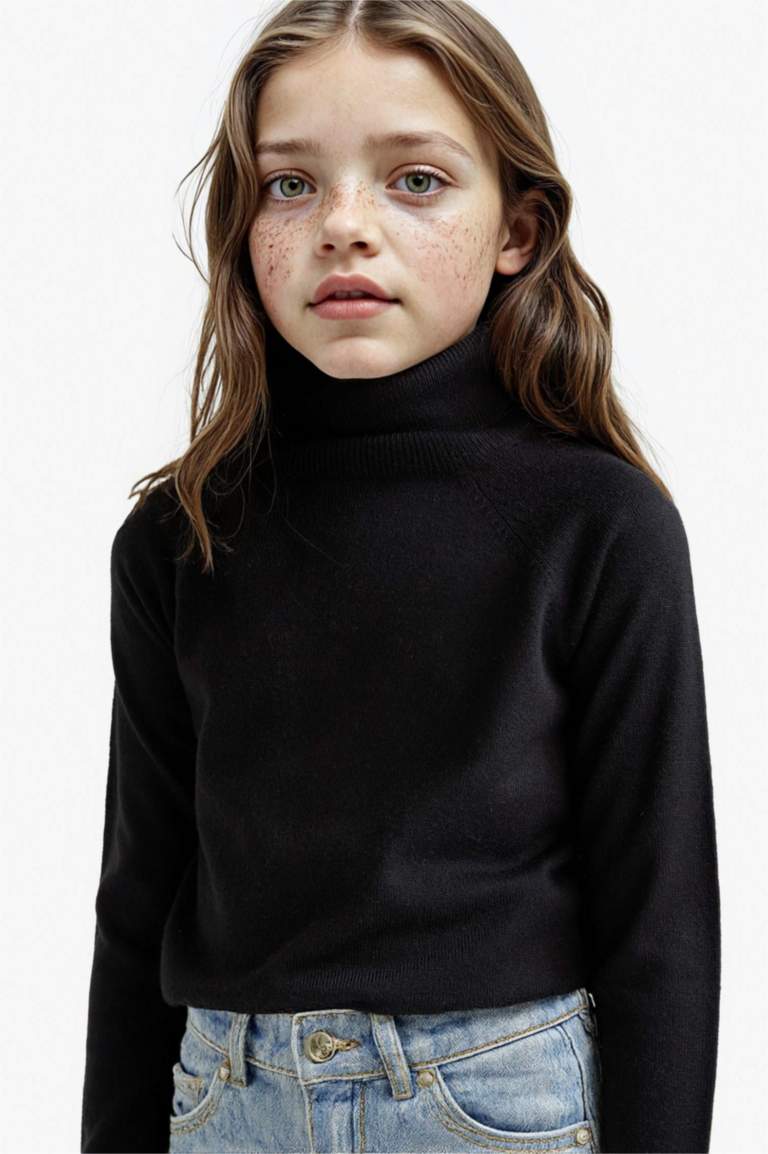 Қыздарға қалыпты пішім Пулловер