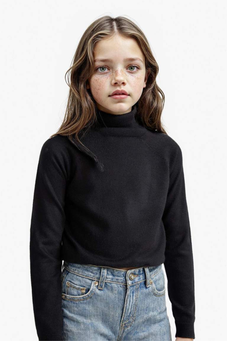 Қыздарға қалыпты пішім Пулловер