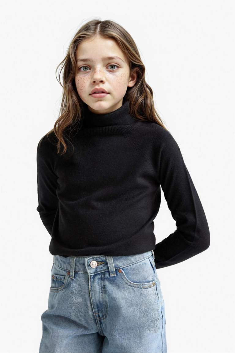 Қыздарға қалыпты пішім Пулловер