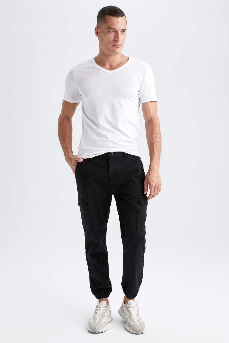 Regular Kargo Jogger Kargo Cepli Pantolon