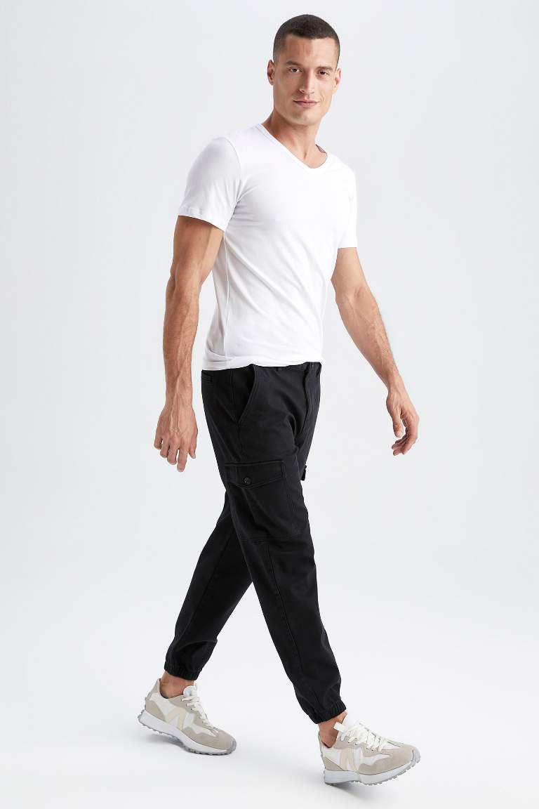 Regular Kargo Jogger Kargo Cepli Pantolon