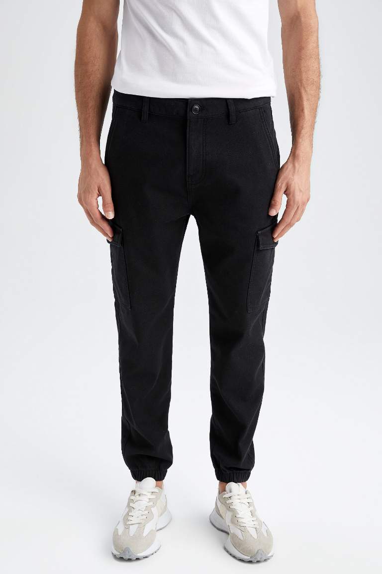 Regular Kargo Jogger Kargo Cepli Pantolon