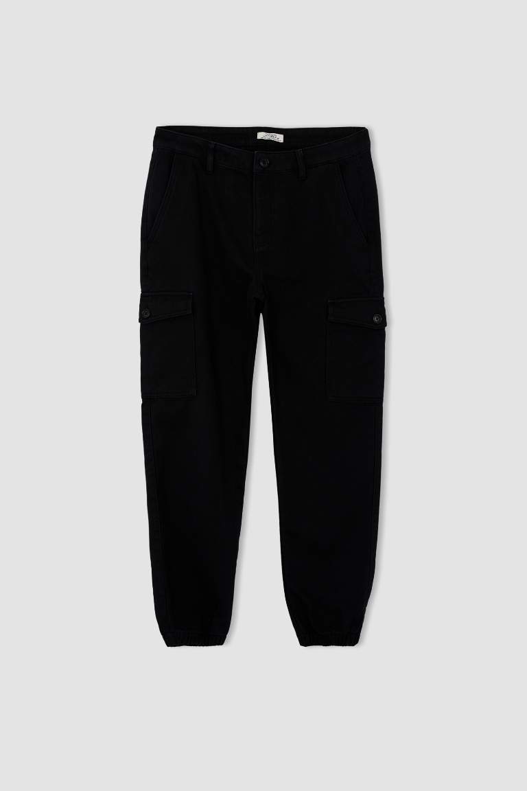 Regular Kargo Jogger Kargo Cepli Pantolon