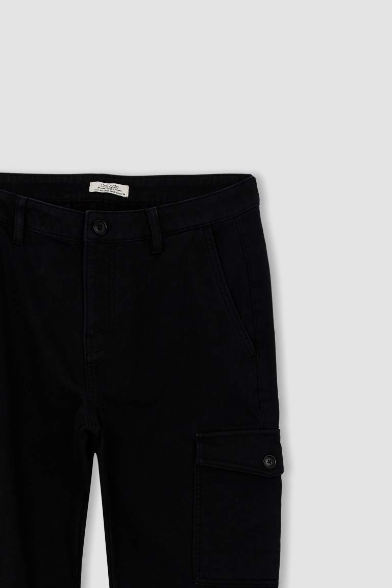 Regular Kargo Jogger Kargo Cepli Pantolon