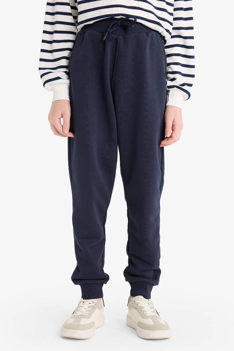 Erkek Çocuk Beli Lastikli Okul Jogger Eşofman Altı