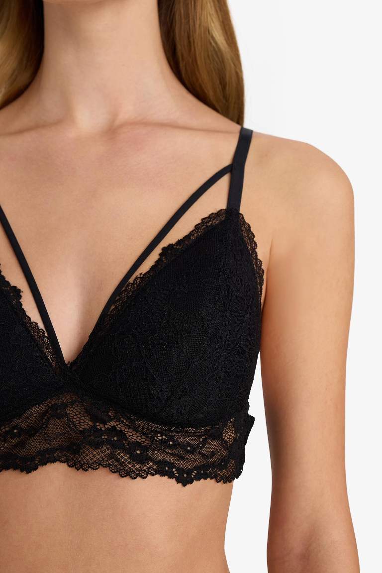 Dantelli Kaplı Pedli Bralet-Fall in Love