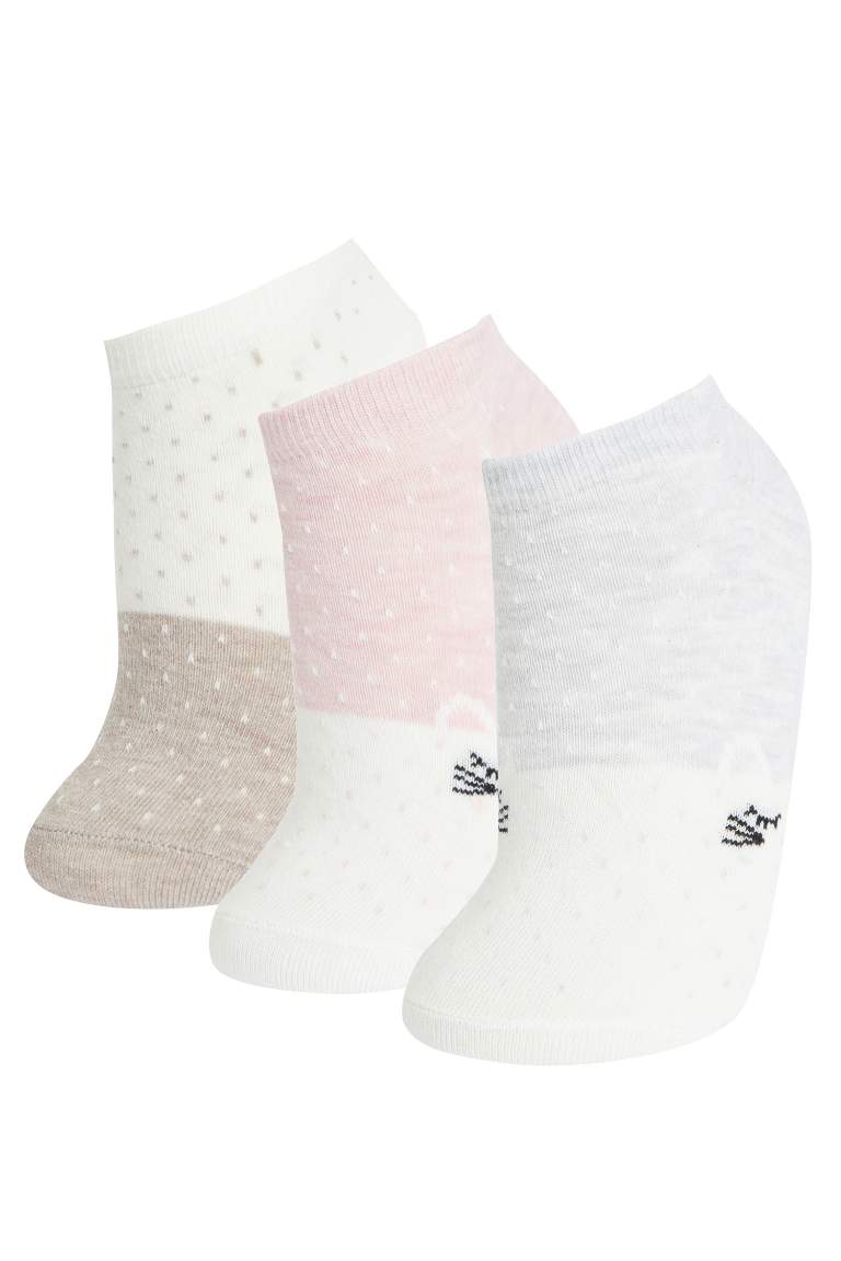 Woman Animal 3 piece Short Socks