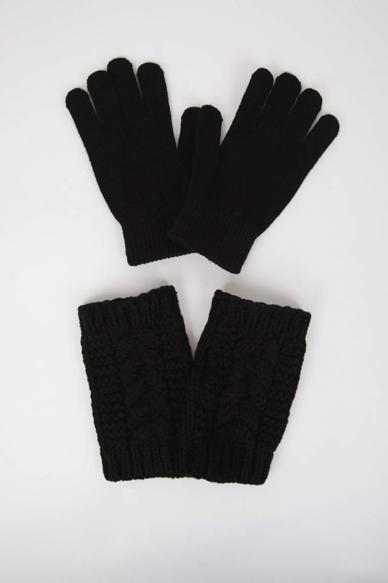 Woman 2 piece Gloves