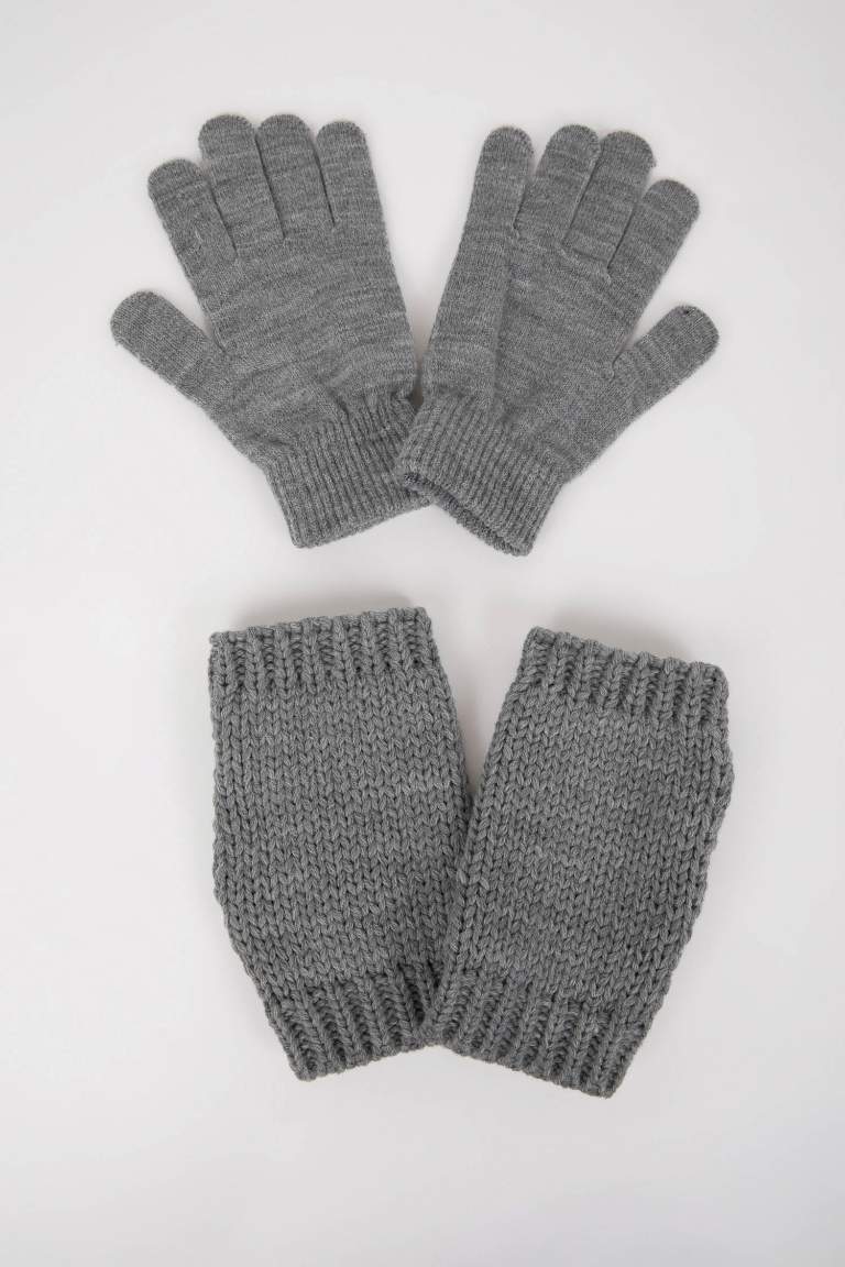 Woman 2 piece Gloves