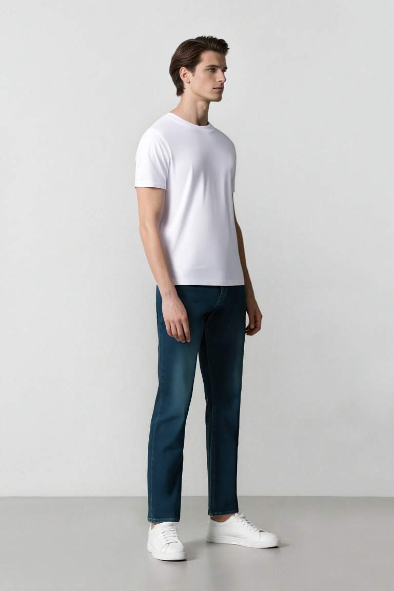 Sergio Regular Fit Normal Kalıp Normal Bel Boru Paça Jean Pantolon