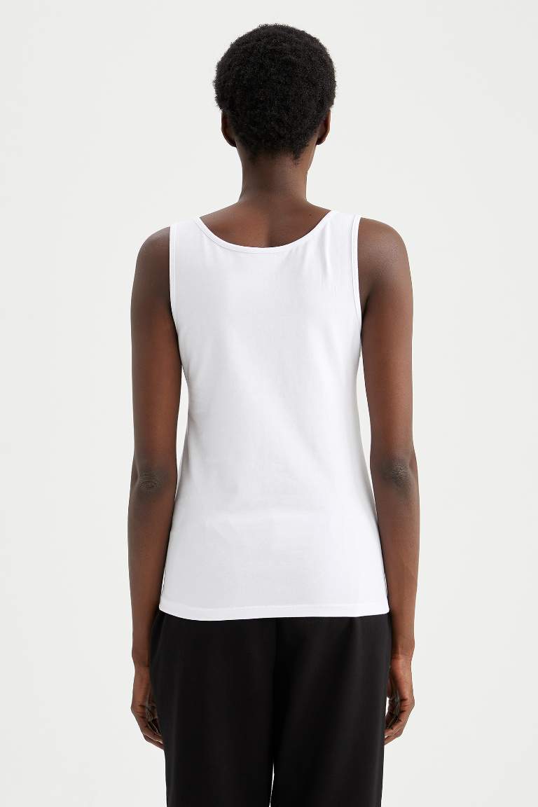 Regular Fit Crew Neck Vest