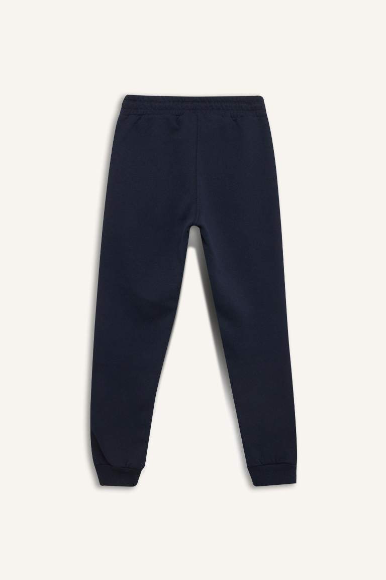 Boy Elastic Waist Printed Sweatpants