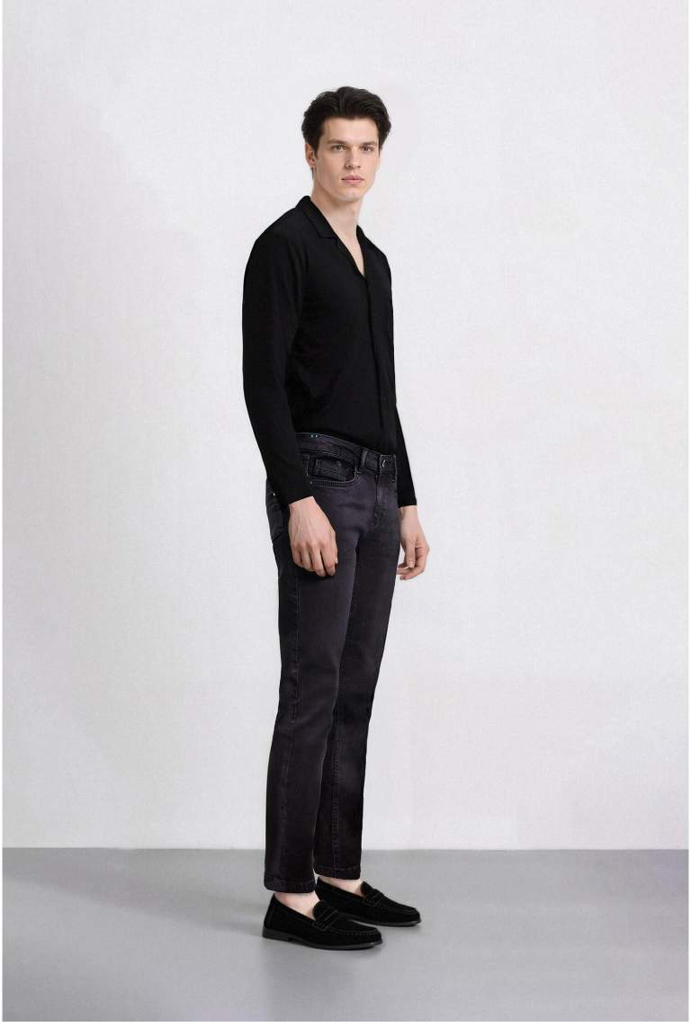 Джинсы Carlo Skinny Fit со средней талией