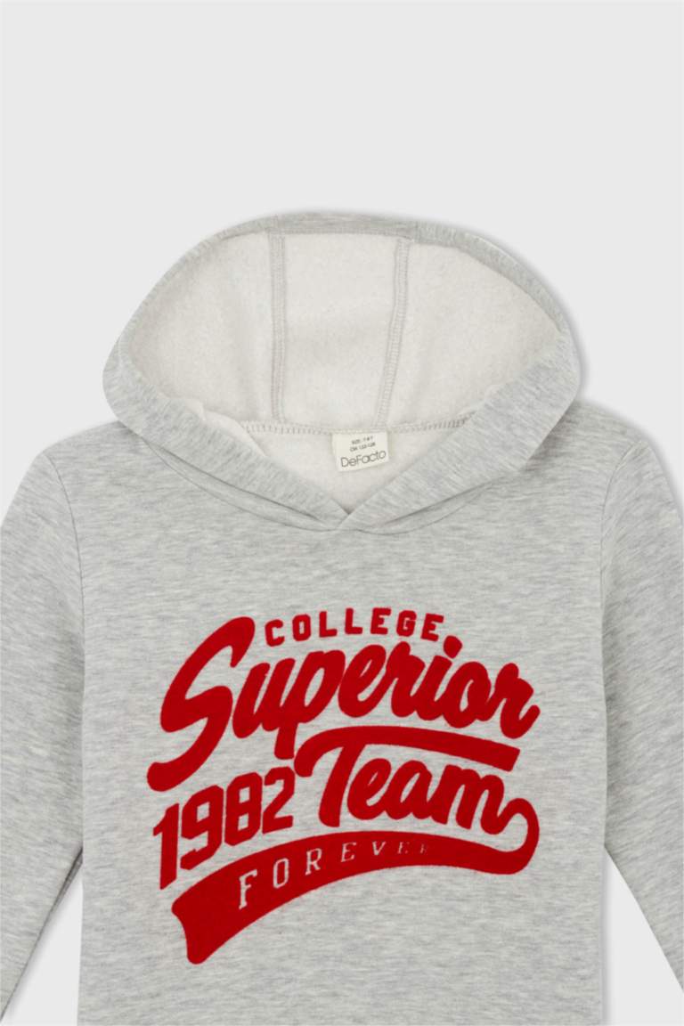 Pull Jack & Jones Homme – Gris, Coton – Taille M – Sweat à Capuche – Bon état