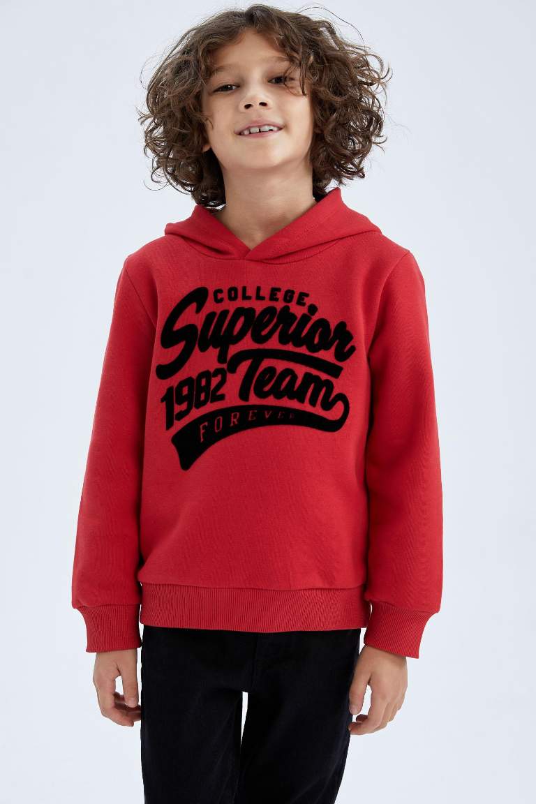 Erkek Çocuk Kapüşonlu Sweatshirt