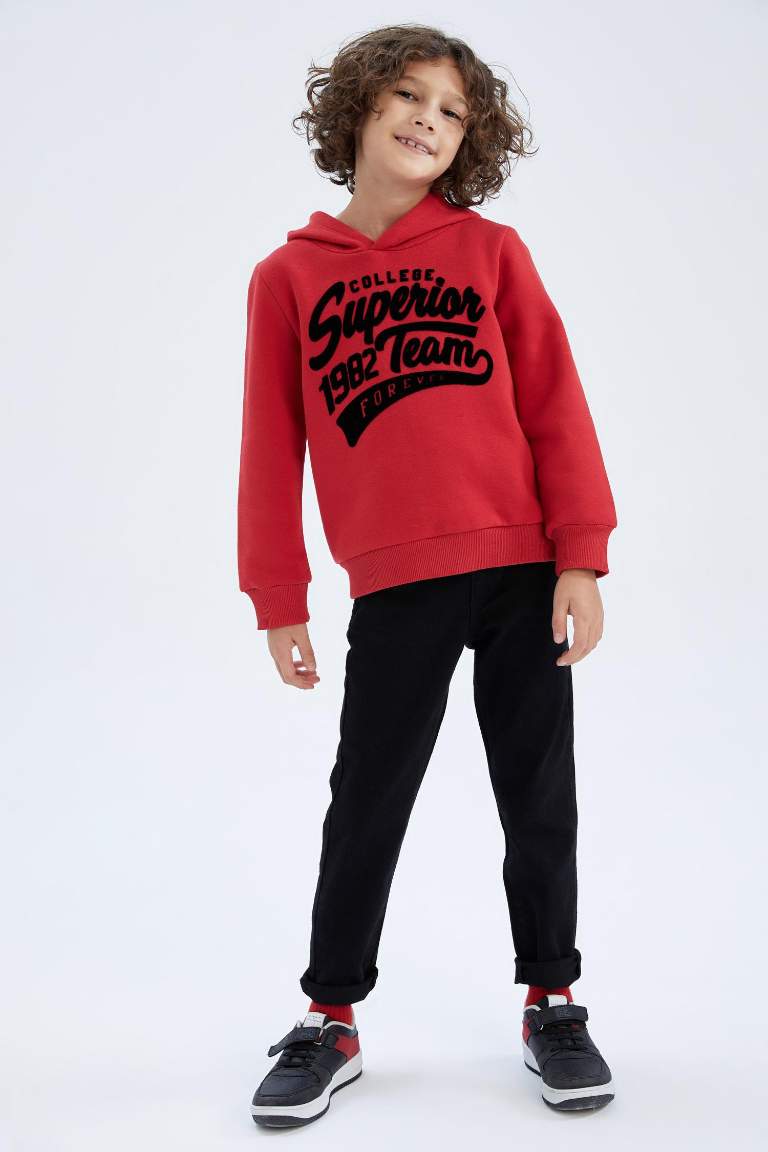 Erkek Çocuk Kapüşonlu Sweatshirt