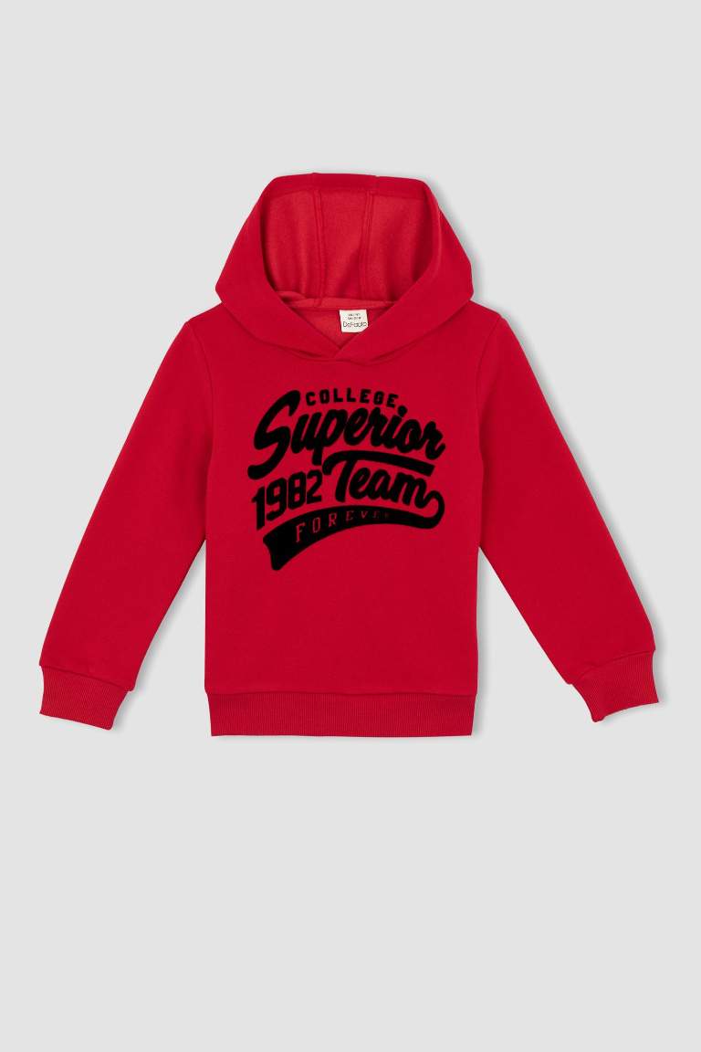 Erkek Çocuk Kapüşonlu Sweatshirt