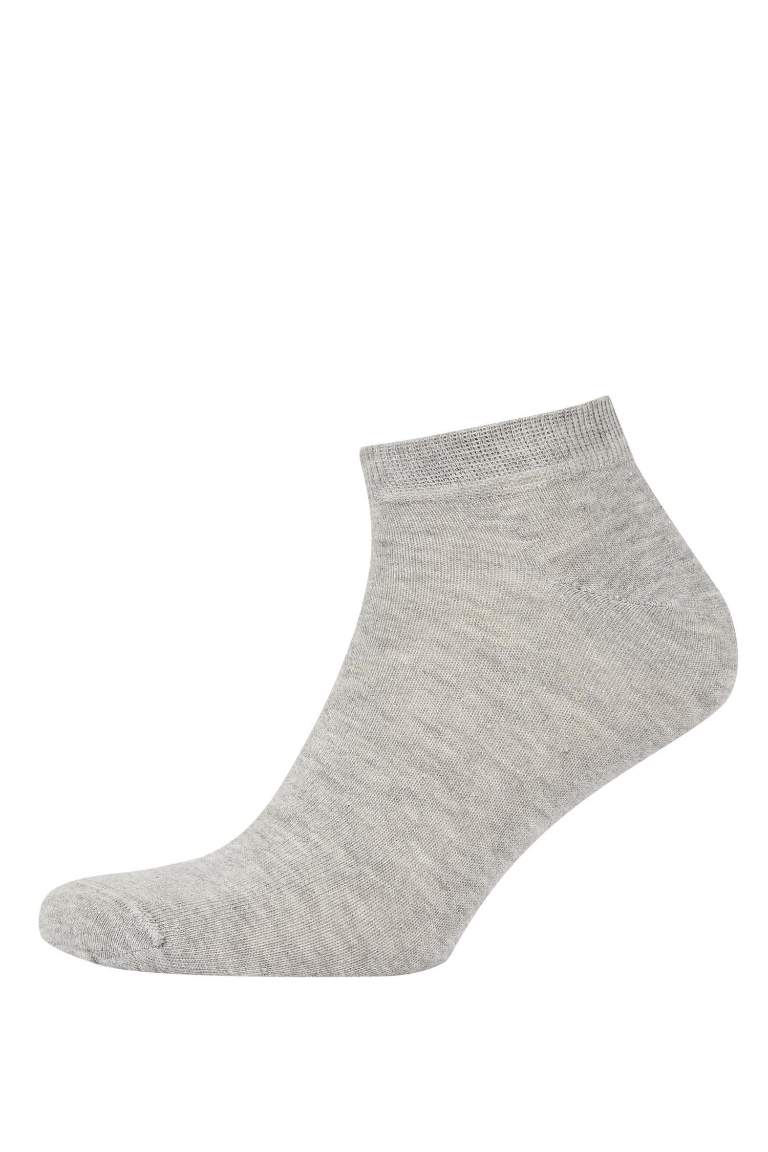 Defacto Fit Men's Cotton 3 Pack Short Socks