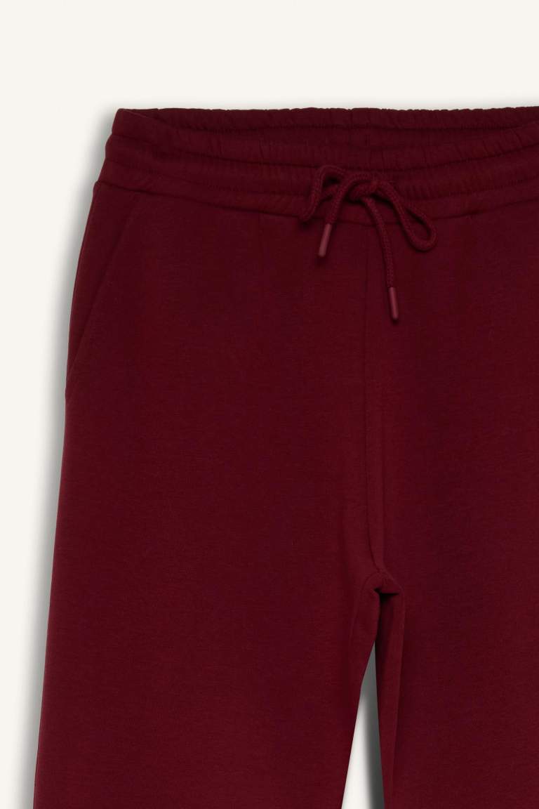 Pantalon Jogging épais à Coupe Standard et bas élastiques