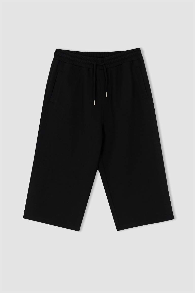 Regular Fit Uzun Şort