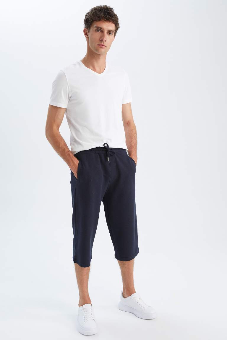 Regular Fit Uzun Şort