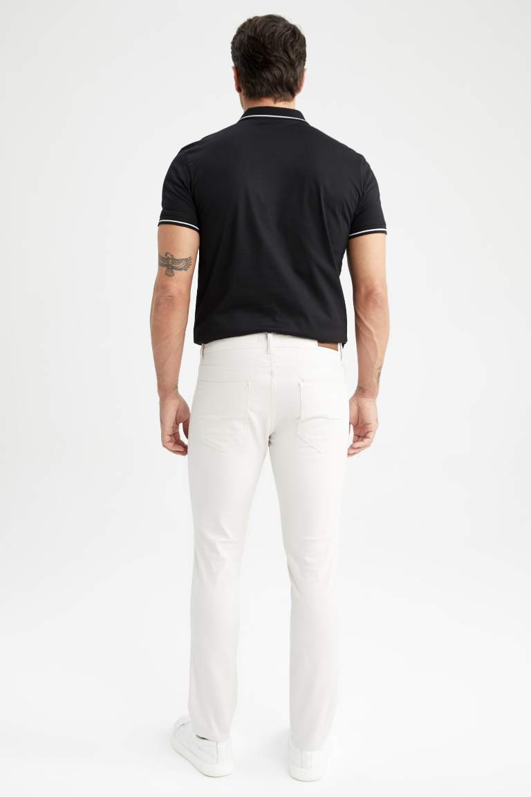 Grey MAN Slim Fit Chino Pants 2710653 | DeFacto