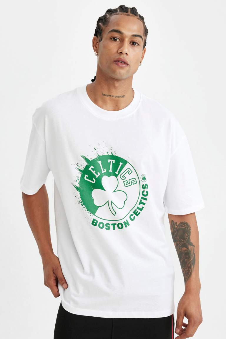 T-Shirt Coupe Oversize Col Rond De DefactoFit NBA