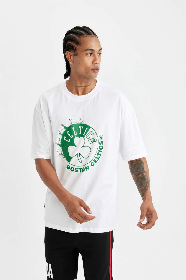 T-Shirt Coupe Oversize Col Rond De DefactoFit NBA