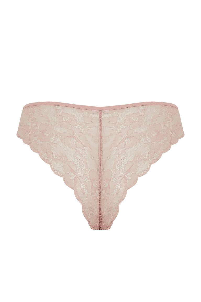 Fall in Love Lace Brazilian Slip Panties